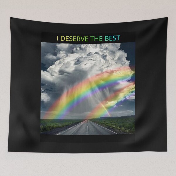 Item preview, I deserve The Best - a gift for optimistic people designed and sold by SEASTAR2711.