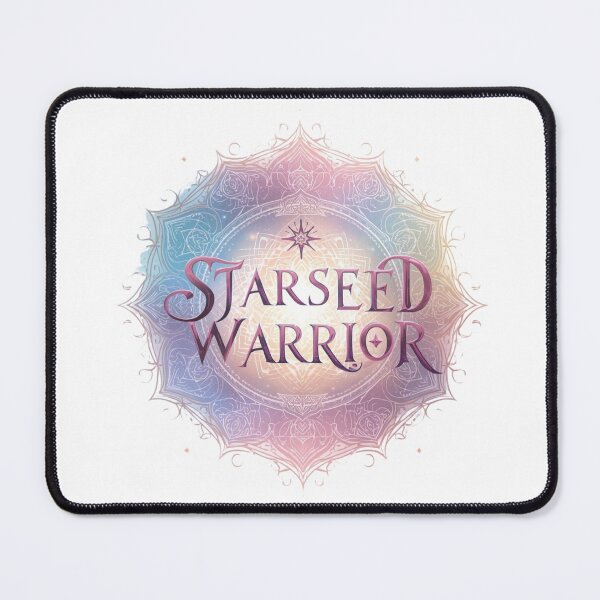 Item preview, A Pretty Mandala with the words Starseed Warrior designed and sold by Soulstar Designs.