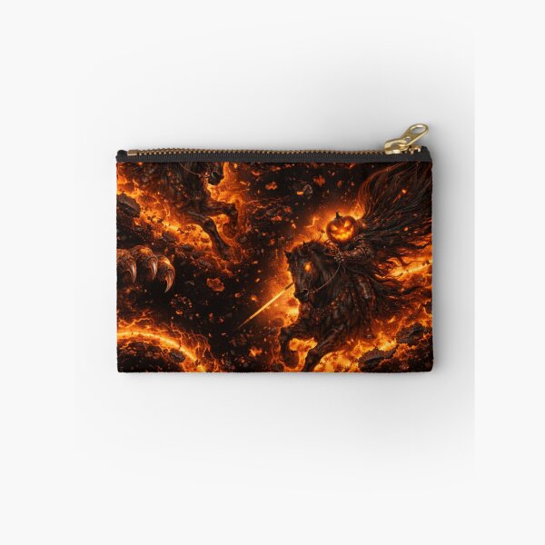 Item preview, Headless Horseman Hellfire Portal – Dark Fantasy Halloween Art designed and sold by TheHorsemanRidesAgain.