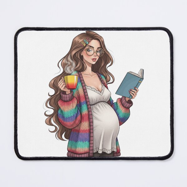 Item preview, Book Illustration - Humorous Reading Aesthetic & Book Lover Gift designed and sold by Tw1nsAIArt.