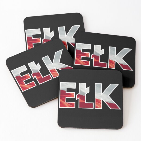 Item preview, Ełk Poland City Name with Polish Flag Typography designed and sold by NicheBloom.