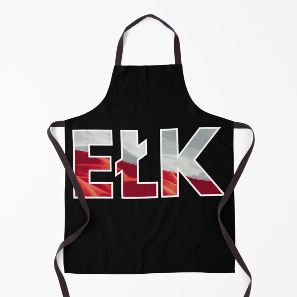 Item preview, Ełk Poland City Name with Polish Flag Typography designed and sold by NicheBloom.
