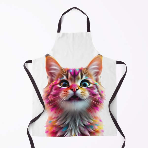 Item preview, Holi Cat Bliss – Vibrant Festival Colors designed and sold by Teewave-Ashish.