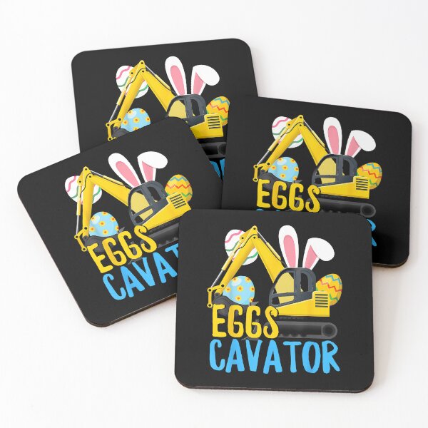 Item preview, Eggscavator  Toddler Kids Boys Happy Easter Excavator designed and sold by Goleon12.