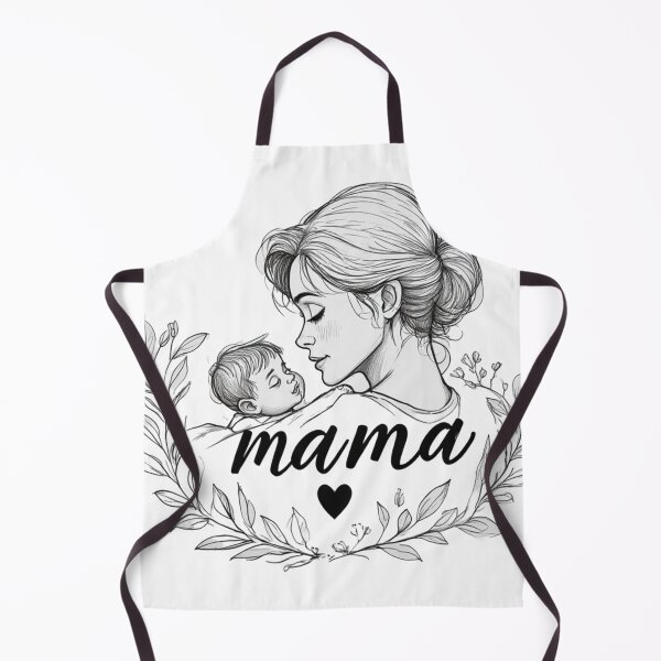 Item preview, Tender Embrace: Minimalist Floral Mother and Baby Line Art designed and sold by sanorastyle.