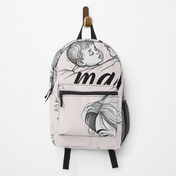 Item preview, Tender Embrace: Minimalist Floral Mother and Baby Line Art designed and sold by sanorastyle.
