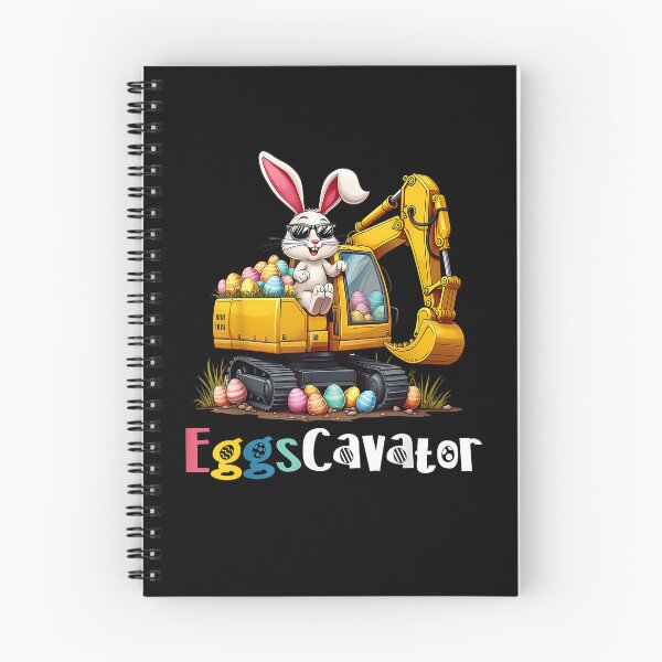 Item preview, Eggs-Cavator Easter Bunny Excavator Toddler Boys Easter Kids designed and sold by Goleon12.