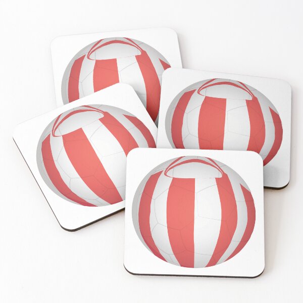 Item preview, Football in Brentford colours designed and sold by BettyRoseDesign.