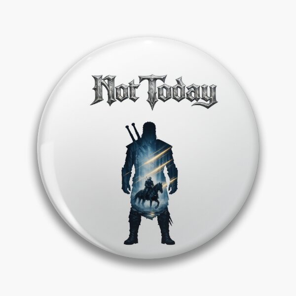 Item preview, Geralt of Rivia - Not Today designed and sold by t-patterns.