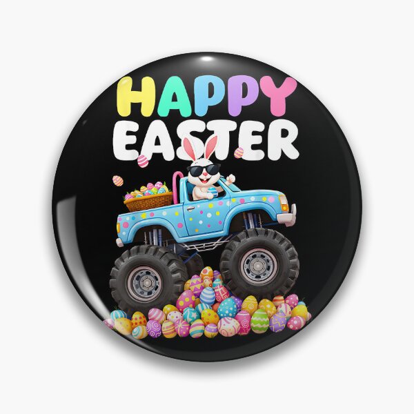 Item preview, Boys Happy Easter Monster Truck Easter Eggs Toddler kids designed and sold by Goleon12.