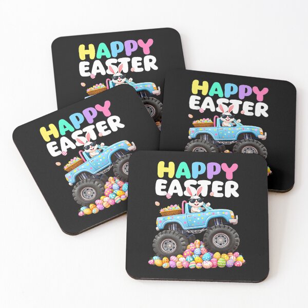 Item preview, Boys Happy Easter Monster Truck Easter Eggs Toddler kids designed and sold by Goleon12.