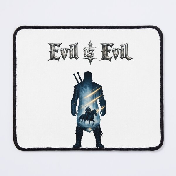 Item preview, Geralt of Rivia - Evil is Evil designed and sold by t-patterns.