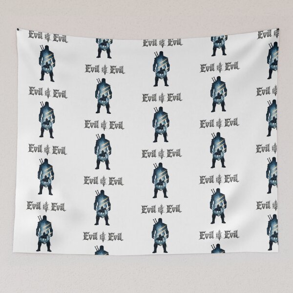 Item preview, Geralt de Rivia - El mal es el mal designed and sold by t-patterns.