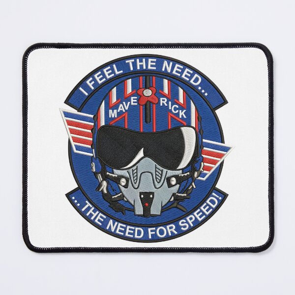 Item preview, Top Gun Maverick Inspired "Need for Speed" Flight Helmet Patch designed and sold by CharlieDesings.