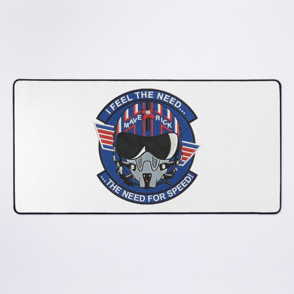 Item preview, Top Gun Maverick Inspired "Need for Speed" Flight Helmet Patch designed and sold by CharlieDesings.