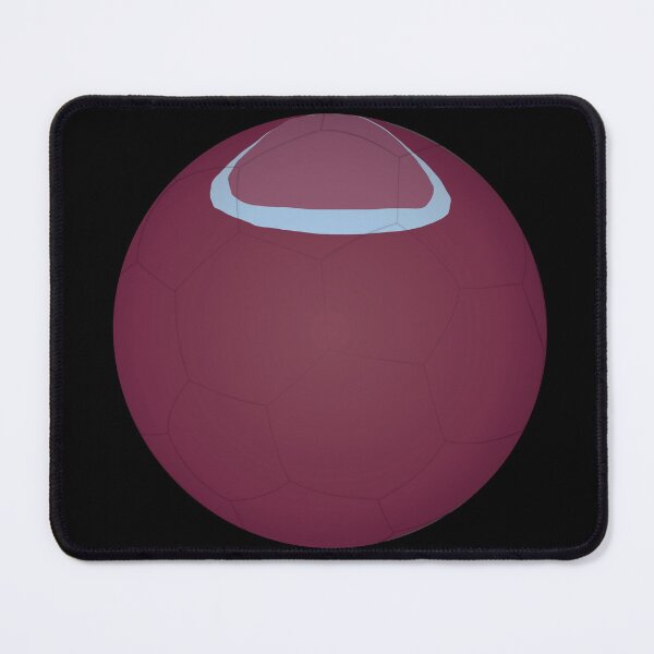 Item preview, Football in Burnley colours designed and sold by BettyRoseDesign.