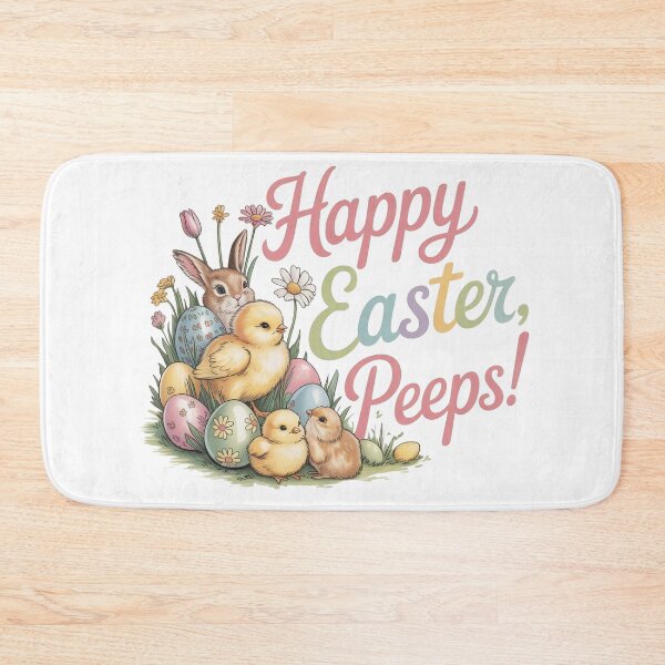 Item preview, Cute Funny Easter Bunny Happy Easter Spring designed and sold by WikaKowalczyk.