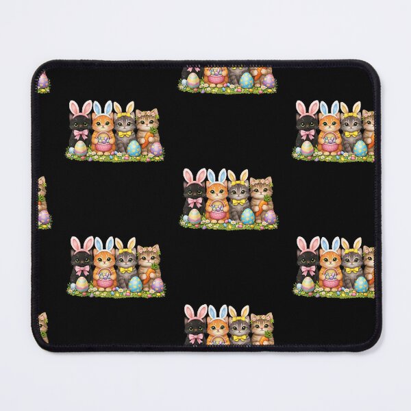 Item preview, Funny Easter Cats Ears Bunny Eggs Spring for Women Men Kids designed and sold by Goleon12.