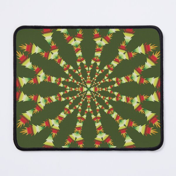 Item preview, Emerald Flame Botanical Mandala designed and sold by OIL Pattern Design .