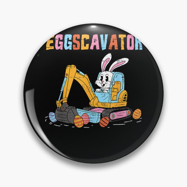 Item preview, Eggscavator Easter Egg Hunt Construction Trucks Toddler Boys designed and sold by Goleon12.
