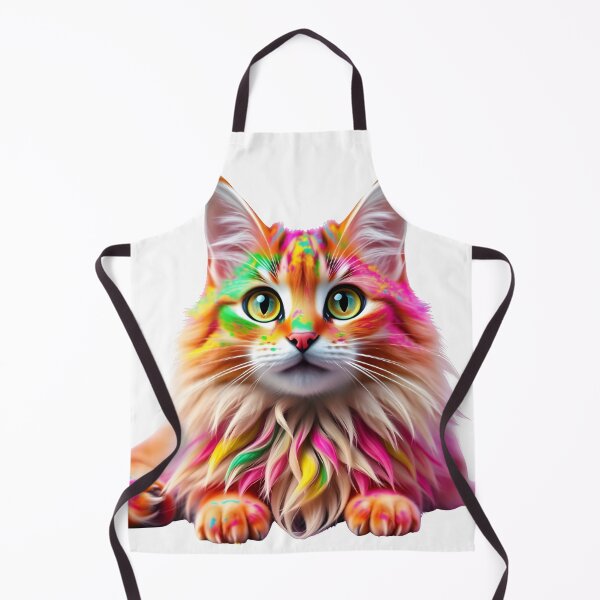 Item preview, Holi Cat Fun – Rainbow Fur Colors designed and sold by Teewave-Ashish.