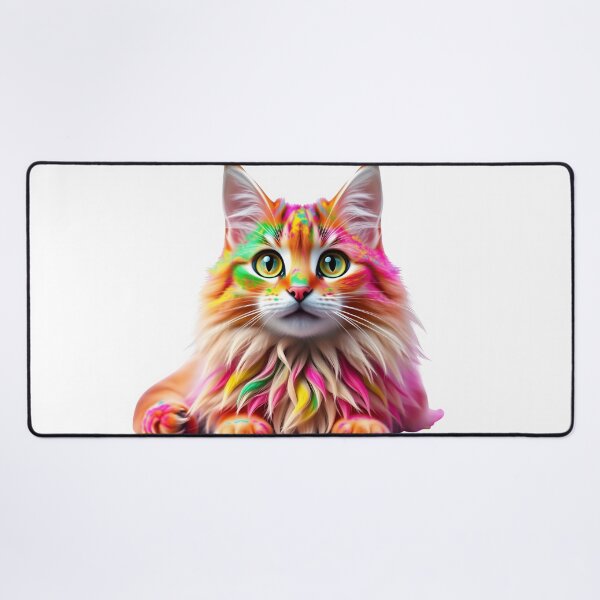 Item preview, Holi Cat Fun – Rainbow Fur Colors designed and sold by Teewave-Ashish.