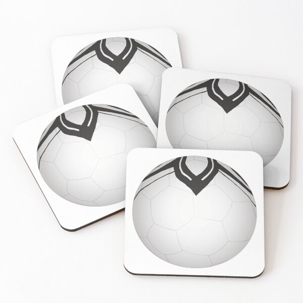 Item preview, Football in Fulham colours designed and sold by BettyRoseDesign.