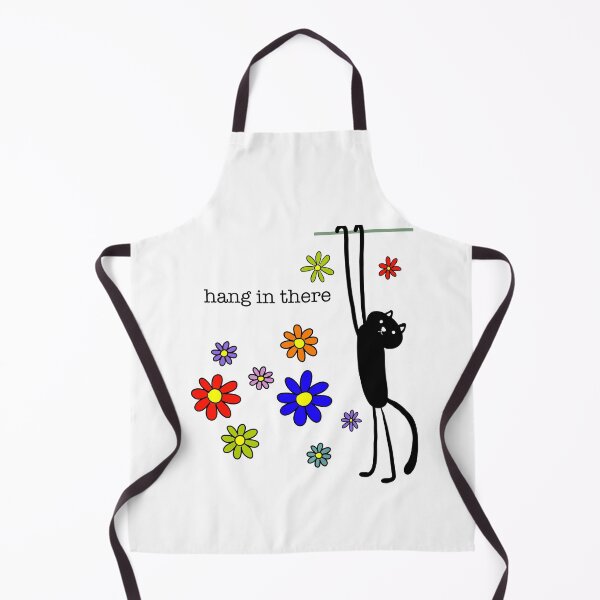 Item preview, Hang in there - Black Cat designed and sold by Prints by Jen Star.