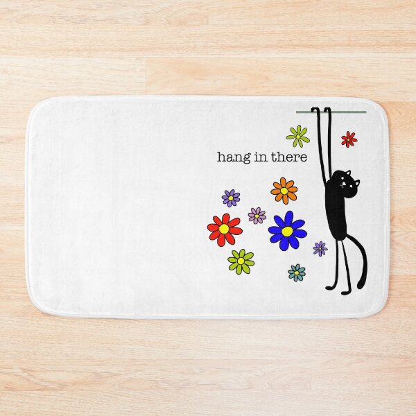 Item preview, Hang in there - Black Cat designed and sold by Prints by Jen Star.