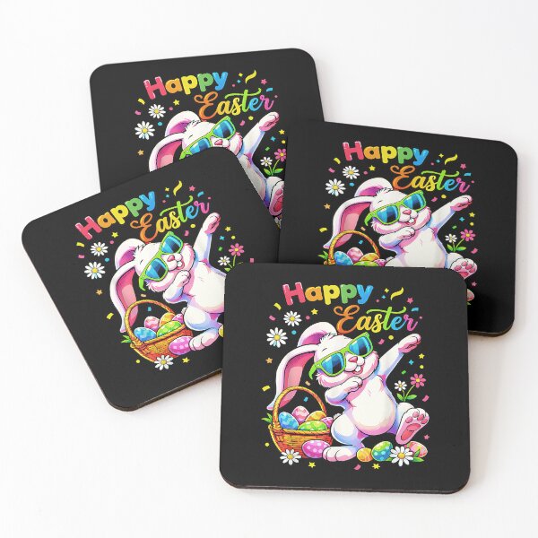 Item preview, Happy Easter Day Girls Boys Easter Funny Dabbing Bunny Egg designed and sold by Goleon12.