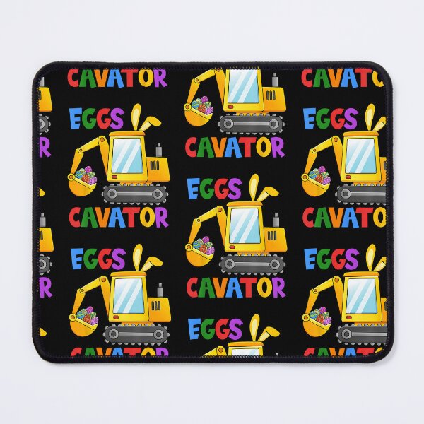 Item preview, Eggscavator Egg Hunting Kids Toddler Boys Excavator Easter designed and sold by Goleon12.
