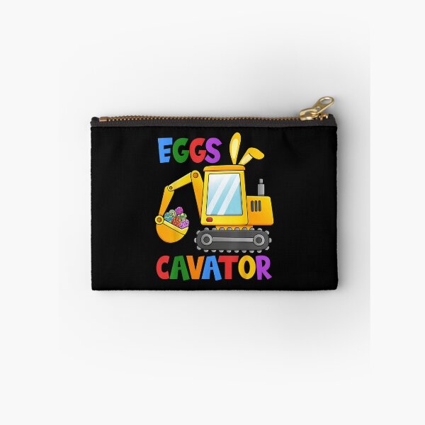 Item preview, Eggscavator Egg Hunting Kids Toddler Boys Excavator Easter designed and sold by Goleon12.
