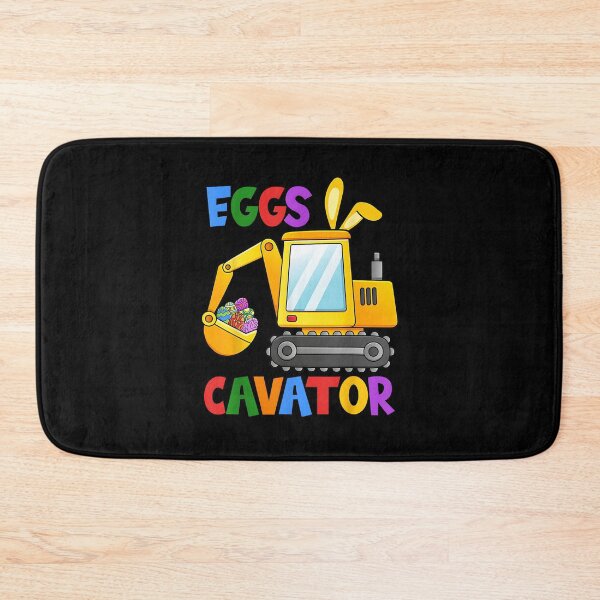 Item preview, Eggscavator Egg Hunting Kids Toddler Boys Excavator Easter designed and sold by Goleon12.
