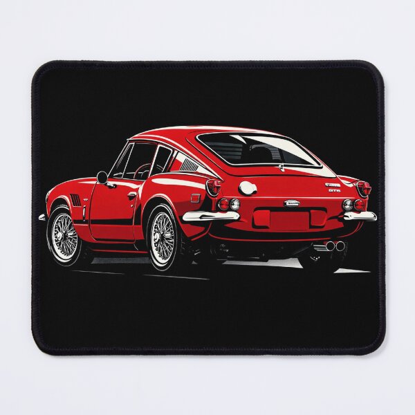 Item preview, Triumph GT6 Classic Coupe Illustration – Vintage British Sports Car Rear View Art designed and sold by Stinky Lincy's Apparel Company.