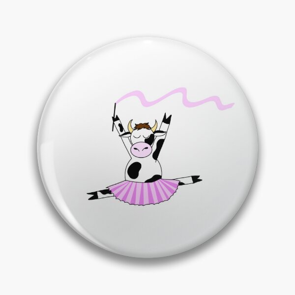 Item preview,  Dancing Cow with Ribbon designed and sold by haleykersley.