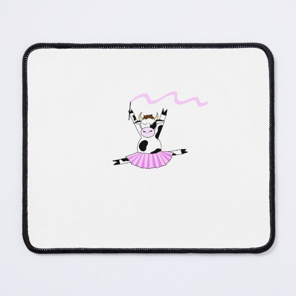 Item preview, Dancing Cow with Ribbon designed and sold by haleykersley.