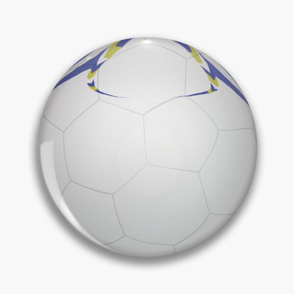 Item preview, Football in Leeds United colours designed and sold by BettyRoseDesign.