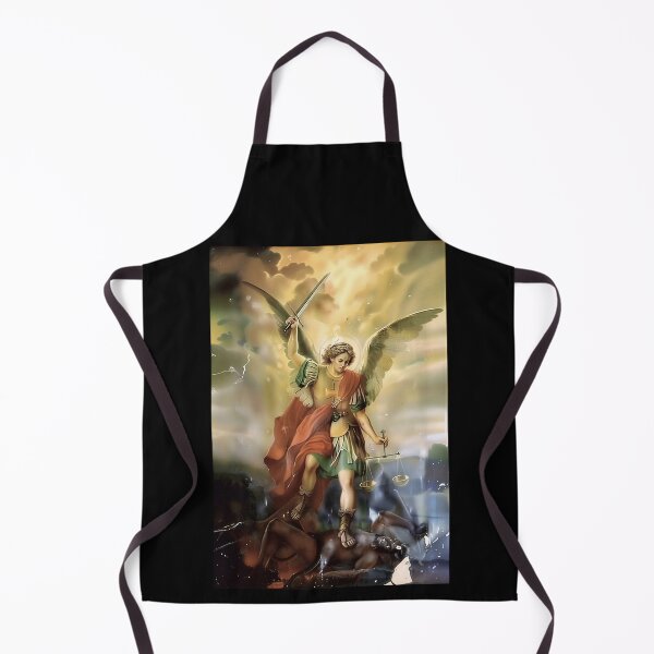 Item preview, Restored painting of Saint Michael the Archangel designed and sold by Kackos.