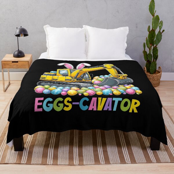 Item preview, Eggs-Cavator Easter Day Excavator Toddler Boys Easter Kids designed and sold by Goleon12.