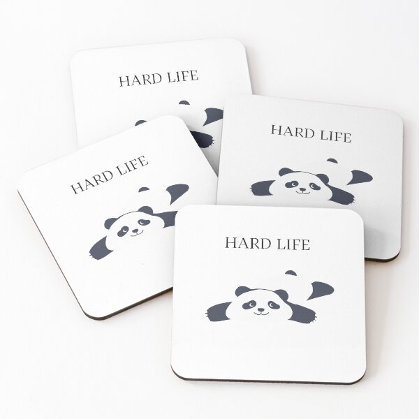 Item preview, Lazy Panda Meme – “Hard Life” Funny & Relatable Design designed and sold by Creative.drop.