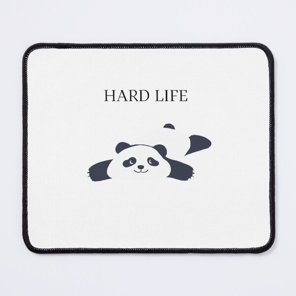 Item preview, Lazy Panda Meme – “Hard Life” Funny & Relatable Design designed and sold by Creative.drop.