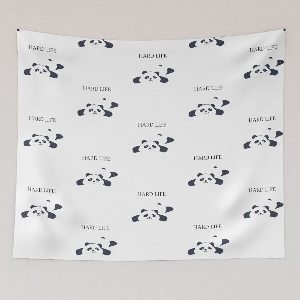 Item preview, Lazy Panda Meme – “Hard Life” Funny & Relatable Design designed and sold by Creative.drop.
