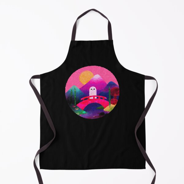 Item preview, Kawaii Ghost Retro Japan Sunset designed and sold by bubblegoth.