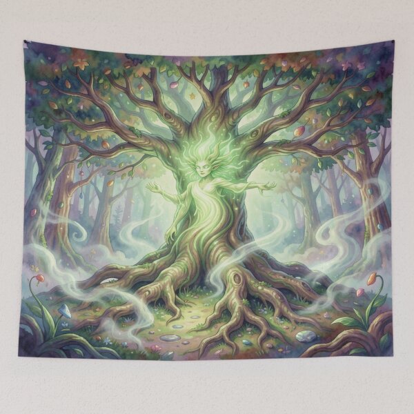Item preview, Candy Forest Dreamtree in Vibrant Fantasy Colors and Sweet Magical Details designed and sold by FotoworldEdel.