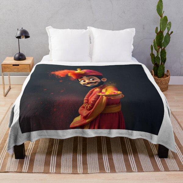 Item preview, Holi Happiness – Red Powder Glow designed and sold by Teewave-Ashish.