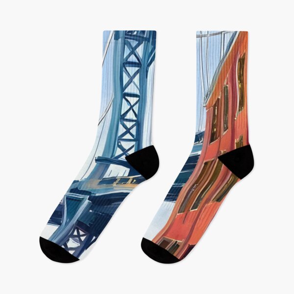 Item preview, Manhattan Bridge, New York City designed and sold by artbynalamagnolia.