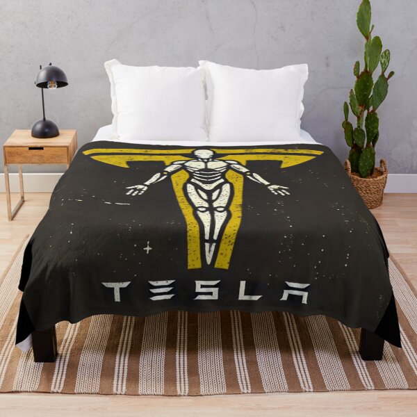 Item preview, Tesla logo art designed and sold by TEEJAMBOREE.