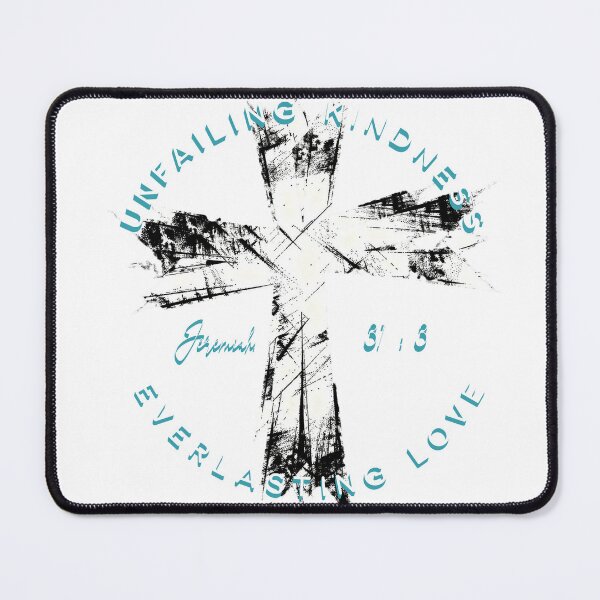 Item preview, Jeremiah 31:3 Blue Undertone designed and sold by The Bible Alive.