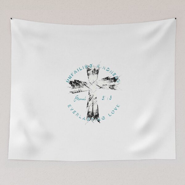 Item preview, Jeremiah 31:3 Blue Undertone designed and sold by The Bible Alive.
