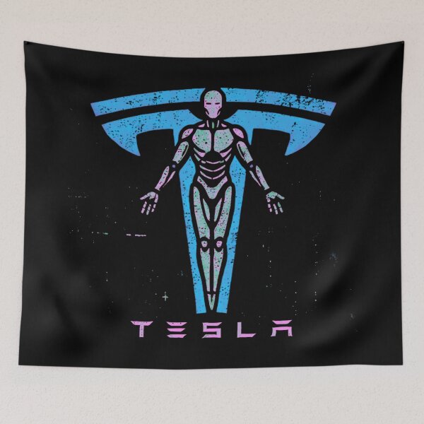 Item preview, Tesla logo art designed and sold by TEEJAMBOREE.